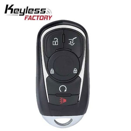 Keyless Factory 2017-2020 Buick Envision / 5-Buton PEPS Smart Key / PN13584500 / HYQ4AA RSK-GM-EN05